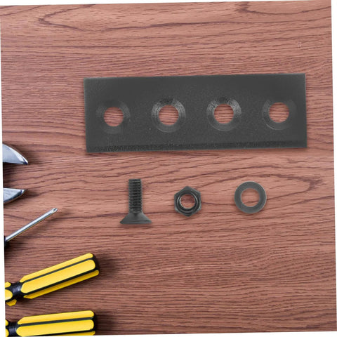 Sliding Barn Door Track Connector Set Replacement Mending Plates For Durable Barn Door Hardware Solid Repair Kit with tools