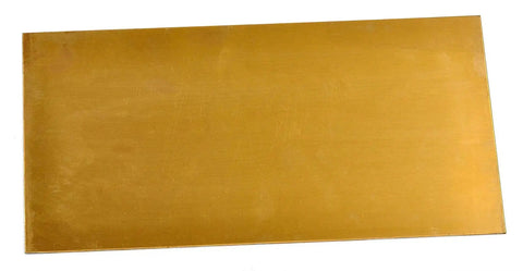 260 Brass Sheet Stock One Sixteenth Inch Thick By Five By Ten Inches For Knife Making Liners Inlays And DIY Metalworking Projects Flat Bar Stock Made In USA