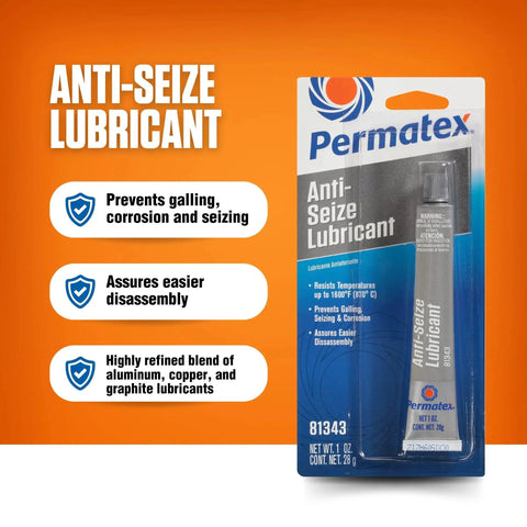 Marine Grade Anti Seize Lubricant 1 oz Tube With Aluminum Copper Graphite Blend That Resists Salt Water, Corrosion And Moisture
