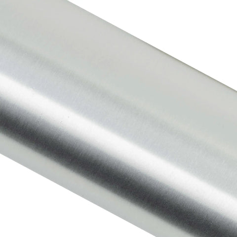 Close-up of Pro Grade Aluminum Rolling Pin Eighteen Inch Long Workhorse For Smooth Dough Rolling Durable Heavy Duty Build Ideal For Pastry Cookies Pies And Restaurant Quality Results At Home Or In The Kitchen.