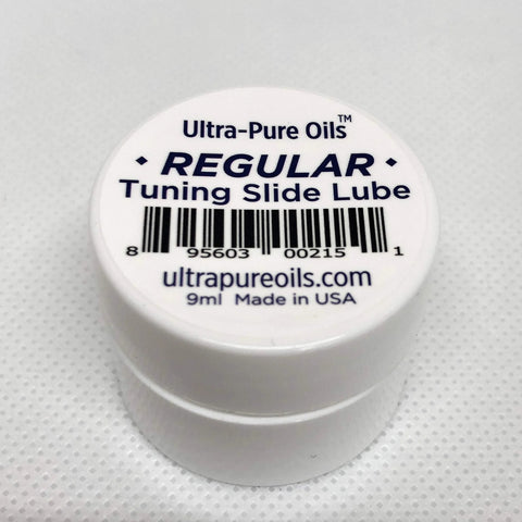 Ultra-Pure Oils Regular Tuning Slide Lube container, 9ml, white cap