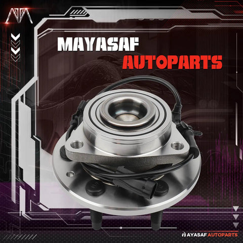 Front Wheel Hub Bearing Assembly 515054 Fits Chevy Silverado 1500 Tahoe Suburban Yukon Escalade Express 1500 2500 2000s 2WD Only Beefed Up Premium OEM Replacement