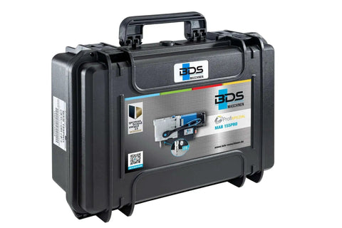 Carrying case for Ultra Compact Magnetic Drill With LED Light And Rear Mounted Control For Easier Handling, 110 Volt Power, CS Unitec MAB 155PRO