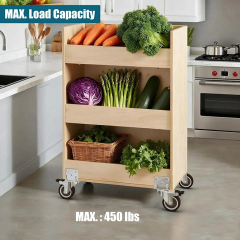 Side Mount L Shaped Plate 2 Inch Rubber Casters Set Of 4 With 2 Swivel And 2 Brakes Heavy Duty Low Profile Casters on kitchen cart