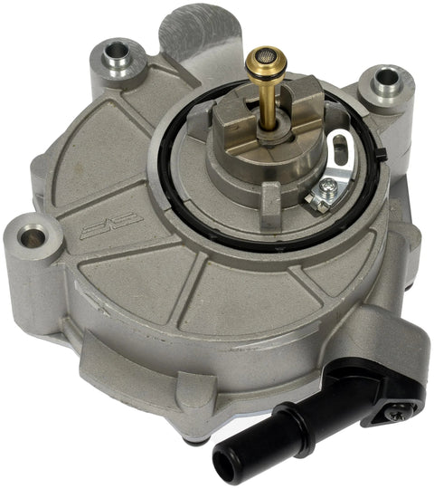 Dorman 904-858 vacuum pump for Ford/Lincoln, silver aluminum body with brass stem