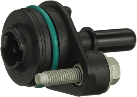 PCV valve Gates EMH977 with black plastic body, green O-ring, and threaded metal shaft