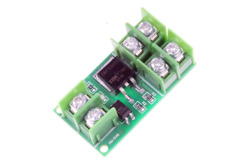 Isolated MOSFET Switch Module Pack Of 2 With High Low Level Trigger For DC Control 5 To 36V Output And 3 To 24V Input green circuit board