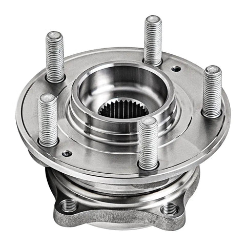 Close-up of 2Pc Rear Wheel Bearing Hubs Assembly For AWD Hyundai Veracruz 07 12, Santa Fe 07 20, Santa Fe Sport 13 18, Santa Fe XL 13 19, Kia Rondo 14 17, Sorento 11 15
