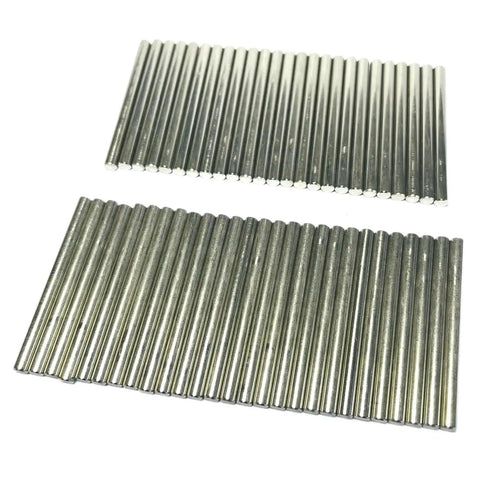 52 Piece 4Mm By 50Mm Dowel Pins Set In 304 Stainless Steel Built For DIY Shelves And Bunk Beds M4 Dowel Pins With Tight Ground Tolerances Durable Woodworking Pegs And Rods For Solid Easy Mounting