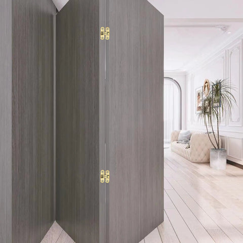 Concealed Hinge For 13 To 16 Mm Wood Thickness, 180 Degree Invisible Hinge By Soss, Satin Brass Plated, installed on wooden doors.