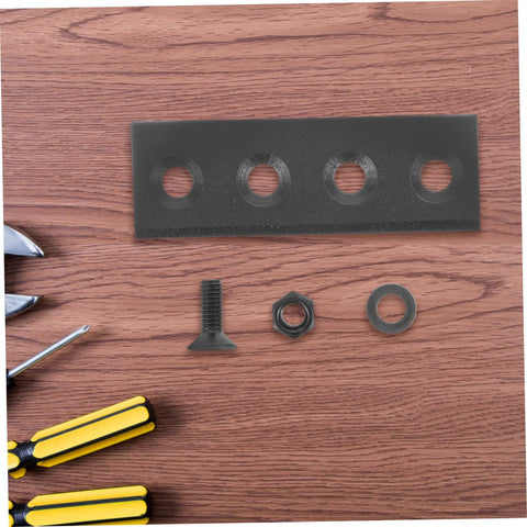Heavy Duty Sliding Barn Door Hardware Track Connectors Repair Bracket Kit For No Fuss Easy Install Durable Fixing Plate
