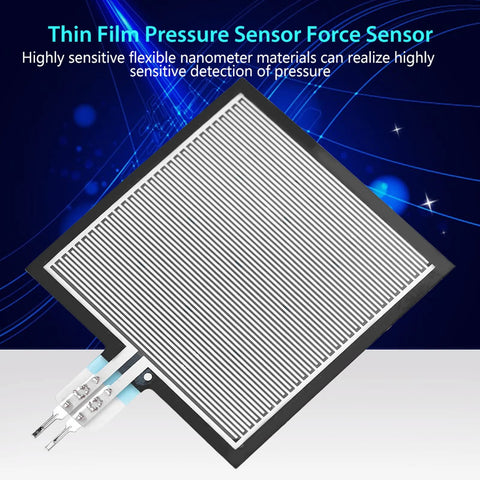 S40 ST Kraftsensor pressure sensor pad, thin film with white serpentine electrodes and four-pin connectors, Amazon