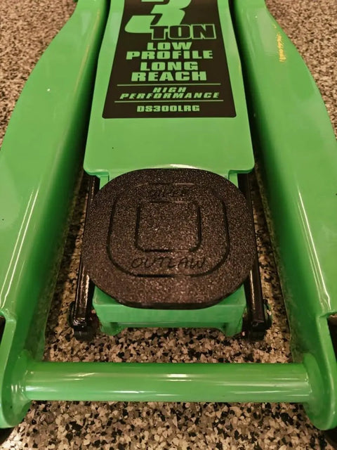 Replacement Saddle Pad For Daytona Low Profile 3 Ton Jack Long Reach Not Superduty Green Color Durable Jack Pad Upgrade