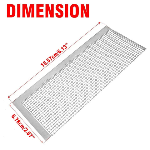 Diamond Painting Ruler With 1020 Blank Grids And Diamond Mesh Alignment Tool For 5D Diamond Art DIY Craft Accessories For Precise Dot Placement Round Drill Guide Must Have Gift For Crafters, showing dimensions.