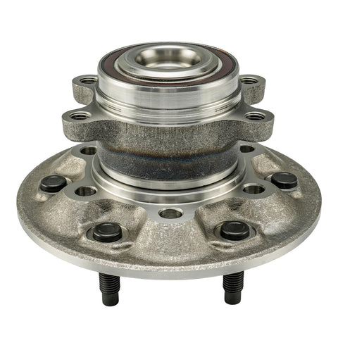 Front view of Front Wheel Bearing Hub Assembly For Chevy Colorado 2009-2012 RWD And GMC Canyon 2009-2012 RWD, 6 Lug, 1-Piece Replacement