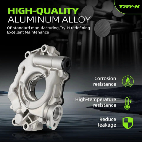Beefy High Pressure Engine Oil Pump With O Ring 10452 Replacement For 2009 To 2023 Chrysler Dodge Jeep Ram V8 5.7L 6.4L Models