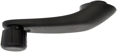 Black Window Crank Handle Replacement For Select Models, durable construction, easy install, fits OEM specs, side view