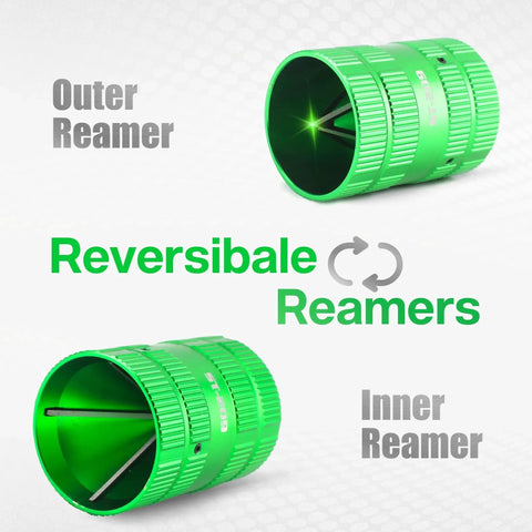 Ultimate Pipe Deburring And Chamfer Reamer Tool For Copper PVC PPR Brass Aluminum And More, Fits Inner And Outer Edges