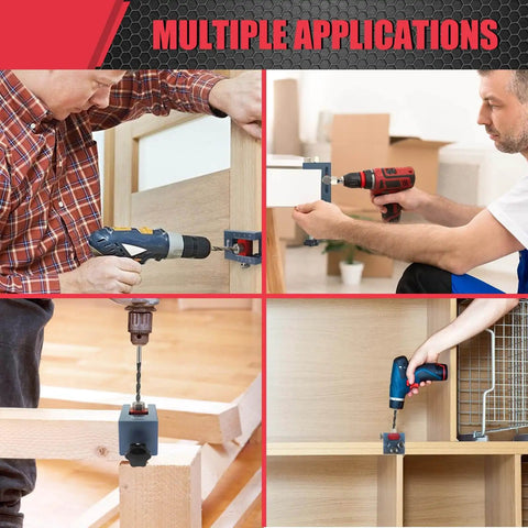 Doweling Jig Kit For Woodworking With Adjustable Width For Perfect Straight Holes Pro Grade Setup Includes 3 Drill Guide Bushings