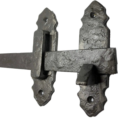 Antique Style Bronze Door Bolt Latch 10 Inch DB126 For Gates Doors Cabinets Closets with vintage bronze cast iron finish