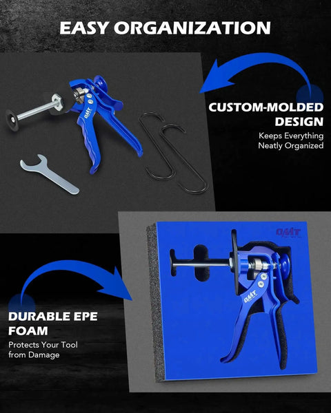 Speedy Brake Caliper Compression Tool For Quick Pad Replacements with custom-molded design and durable EPE foam