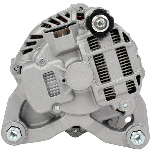 Beefy 100 Amp 12V Alternator Replacement For Nissan NV200 2.0L 2015, Sentra 2.0L 2010-2012, Versa 1.8L 2009-2012 shown from front