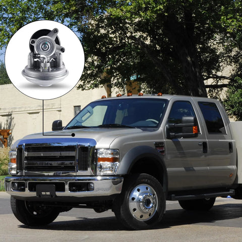 TAUTOY vacuum pump; 1 unit shown with a silver Ford E-Series Econoline van.