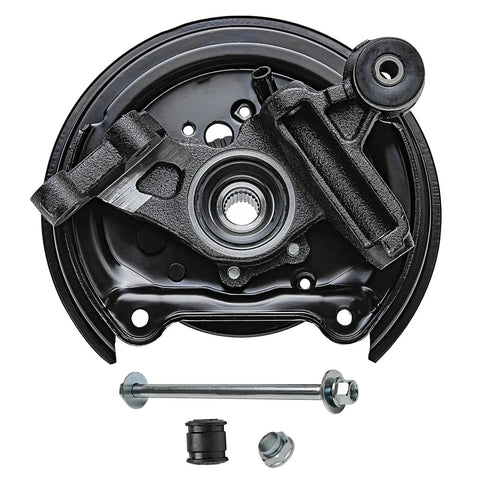 Direct Fit Rear Left Steering Knuckle And Wheel Hub Bearing Assembly For 2001 To 2008 Subaru Forester Driver Side Replacement