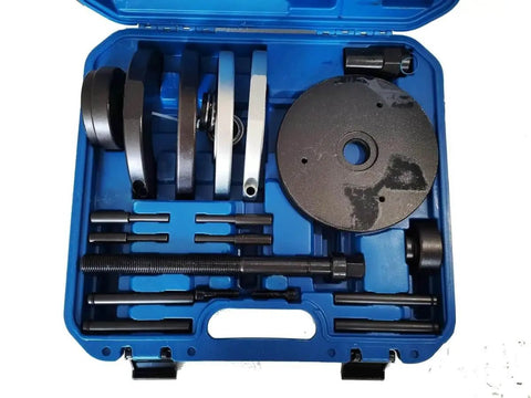 20Pcs Wheel Hub Bearing Tool Set For Easy Removal And Installation, Heavy Duty Bearing Splitter Kit, 82mm Size in blue case