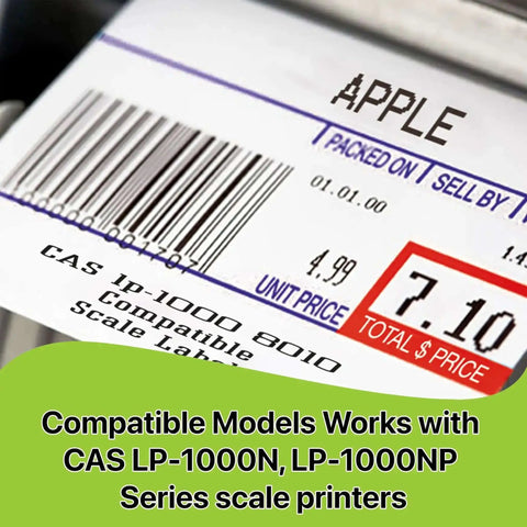 Thermal Head Printer Replacement Part For CAS LP-1000N And LP-1000NP Scales label on scale printer close-up
