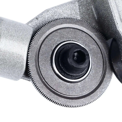 Plate Shears Attachment For Metal Cutting With 40mm Disc Titanium Steel Sheet Cutter Adapter close-up view of toothed disc