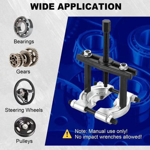 5 Ton Bearing Puller Set With 2 Inch And 3 Inch Jaws Beefy Heavy Duty Bearing Separator And Wheel Hub Axle Puller Kit