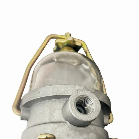 Mechanical Fuel Pump With Glass Bowl For Willys Jeep 134 L Head And F Head Engines Compatible With MB GPW CJ2A CJ3A close-up
