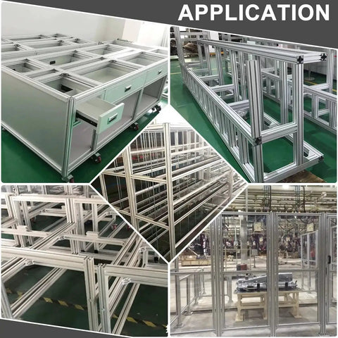 2040 Corner Bracket Kit For Aluminum Extrusion Rails used in various metal frame applications