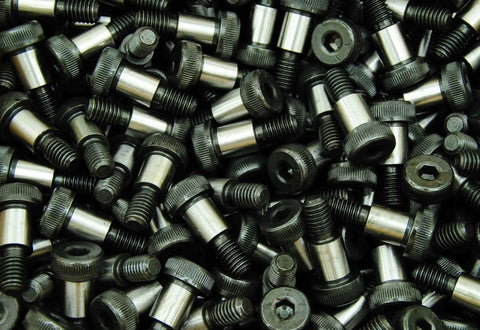 30 Pack Socket Head Shoulder Bolts Stripper Screws For Heavy Duty DIY And Auto Projects One Half Inch Diameter Five Eighths Inch Shoulder Length Three Eighths By Sixteen Threads Black Finish Beefy And Versatile