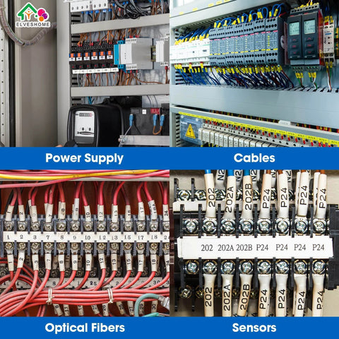 8 Position Terminal Block Kit With Ground Blocks And Screw Terminals in control panels and equipment setup