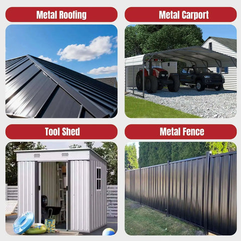 Heavy Duty Hand Seamer For Standing Seam Roofing Pro Grade Dual Stage Tool For 90 And 180 Degree Seams shown on various metal projects