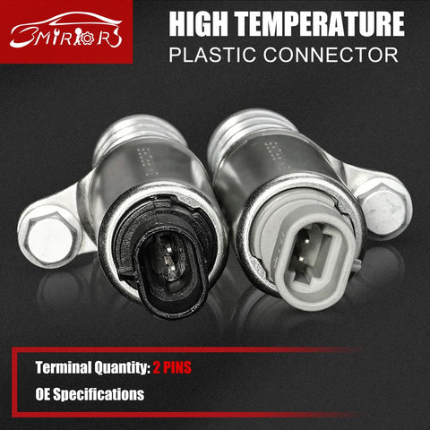 Camshaft Position Actuator Solenoid Valve Kit For GM Cars 2.0L 2.2L 2.4L Engines with plastic connectors, 2 pins