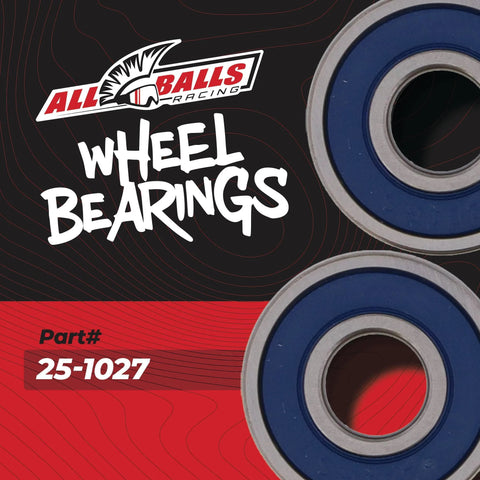 Premium Drop-In Wheel Bearing Kit For Honda With Type TC Double Bearings ABEC3 High Speed Rubber Sealed For Water And Dirt