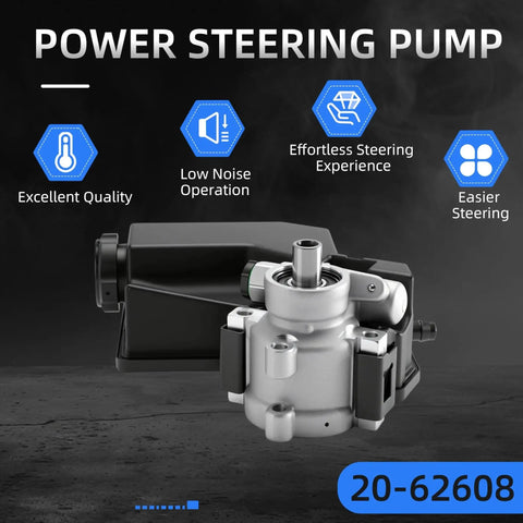Power Steering Pump Replacement Fits Jeep Grand Cherokee 2001 To 2004 V8 4.7L Dodge Viper 2003 To 2006 V10 8.3L