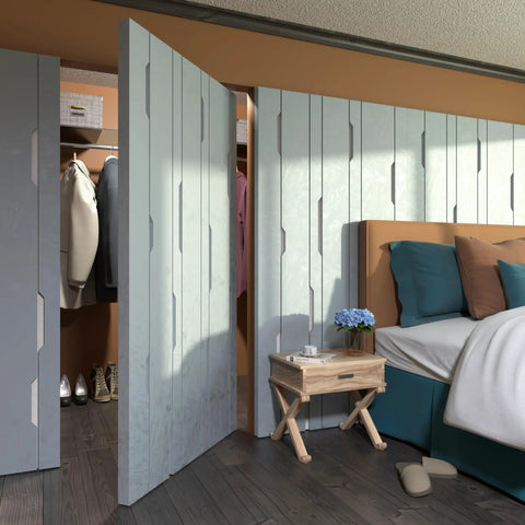 Pivot Hinge for Doors and Cabinets With 360 Degree Stainless Steel Shaft Smooth Silent Movement for secret closet door installation