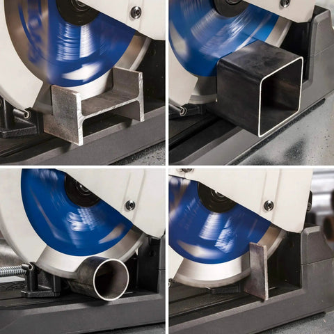Mild Steel Cutting Blade For Circular And Chop Saws, 14 Inch, 66 Tooth, cutting steel and ferrous metals with no burrs
