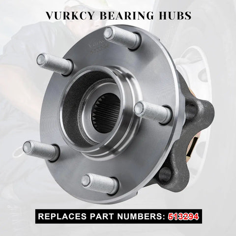 Front Left And Right Wheel Bearing Hub Assembly For Nissan Altima 2007 2012 2.5L Four Cylinder 5 Lug With ABS Encoder Pair Hubs Replaces 513294