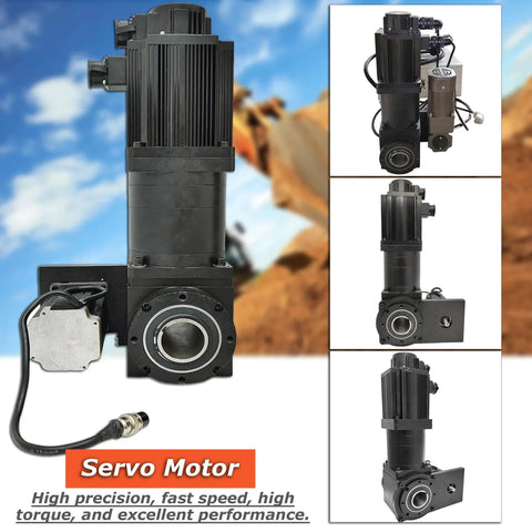 All In One Line Boring And Welding Machine 110V Bore Welder For Excavators Cranes And Loaders European Connector unit with servo motor.