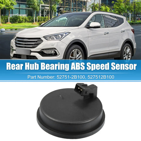 Rear Hub Bearing ABS Speed Sensor For Hyundai Santa Fe Veracruz And Kia Sorento 2WD Fits 2007 2018 Black ABS Sensor Cap