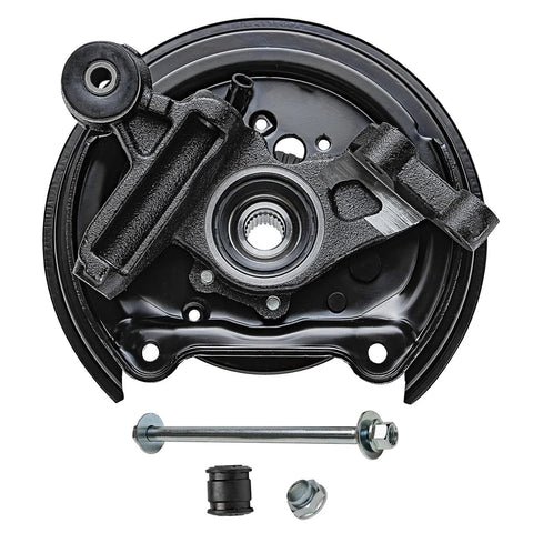 Rear Steering Knuckles For 2001 To 2008 Subaru Forester With Rear Disc Brakes Two Piece Replacement Kit, OEM quality focus front view