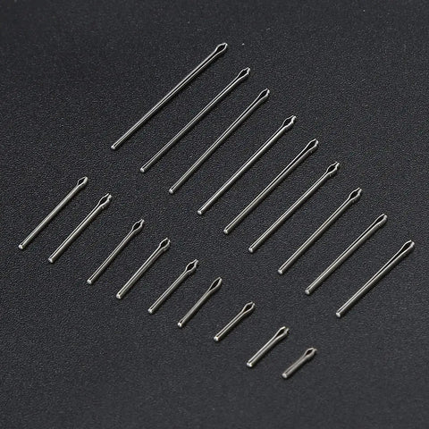 Pro Grade Watch Pin And Spring Bar Repair Kit For All Watches 6 To 23 Mm With 360 Stainless Steel Split Pins Includes 18 Sizes Watchband Link Cotter Pins Ideal For DIY Repairs By Watchmakers And Repair Shops