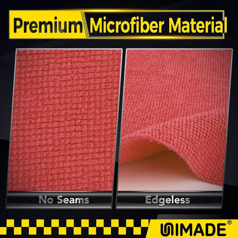 Bulk 200 Pack Microfiber Shop Towels Rags 11.5 By 11.5 Inches Reusable Cleaning Cloths Lint Free High Absorbency Workhorse
