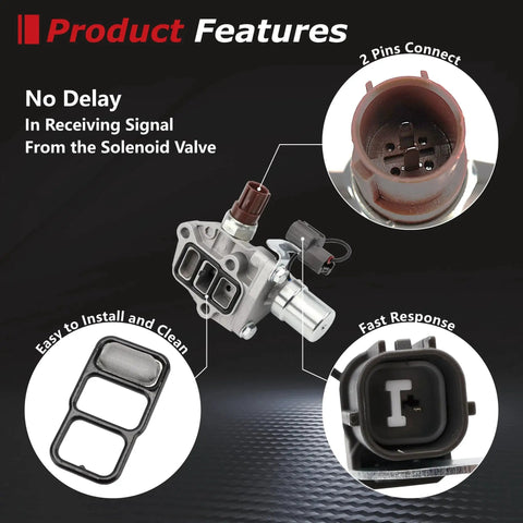 VVT Solenoid Replacement For 1998-2002 Honda Accord 2.3L 1998 Odyssey 2.3L 1998-1999 Acura CL 2.3L product features diagram