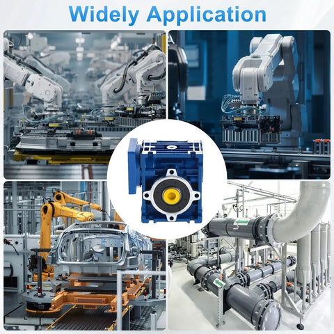 High Torque NMRV030 Worm Gearbox with 80 to 1 Reduction Blending with Automation Equipment
